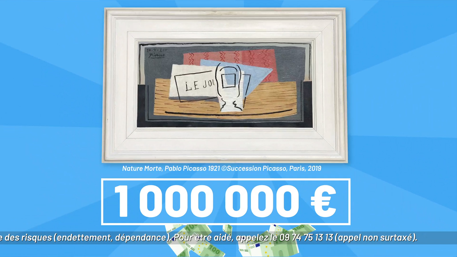 1 picasso pour 100 euros